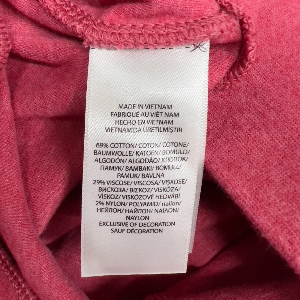 Polo Ralph Lauren Sweatshirt Mens M Salmon Pink 1/4 Zip Up Preppy Pony Pullover